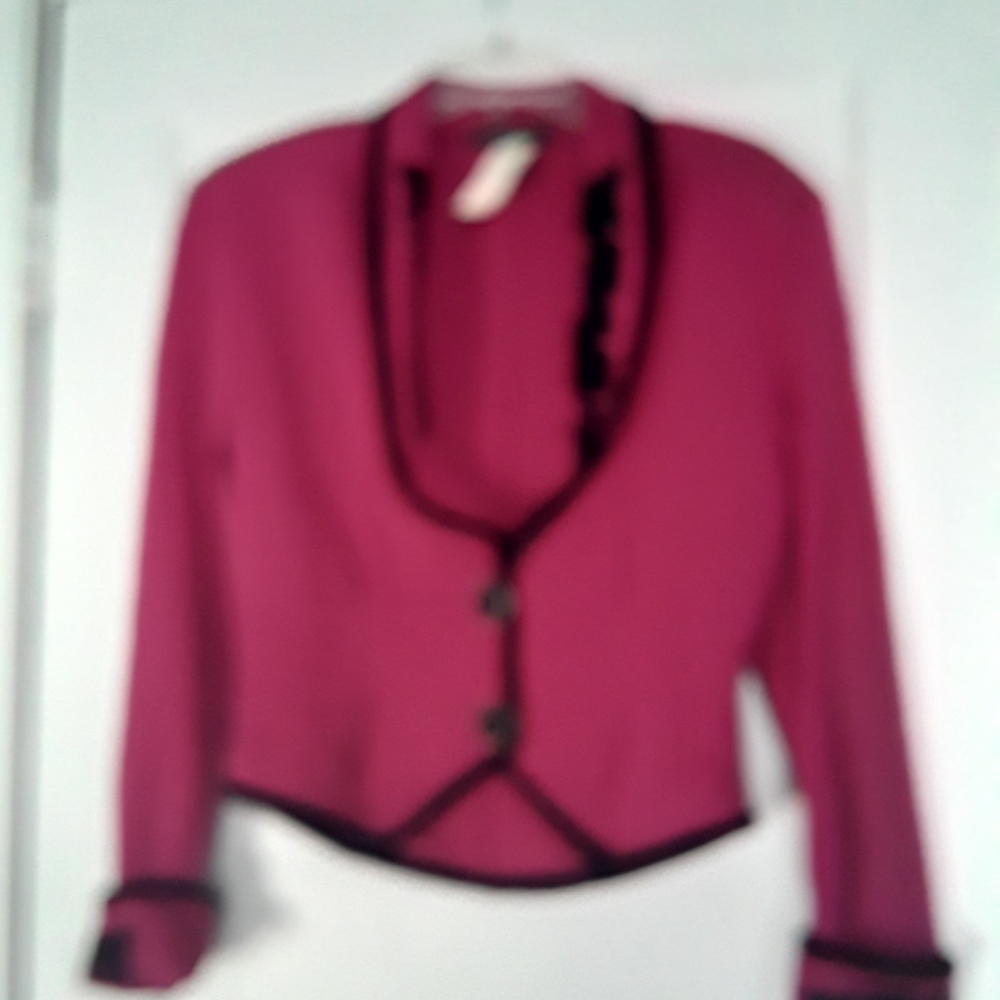 Vintage Ckaude Pink with Black Jacket Med
